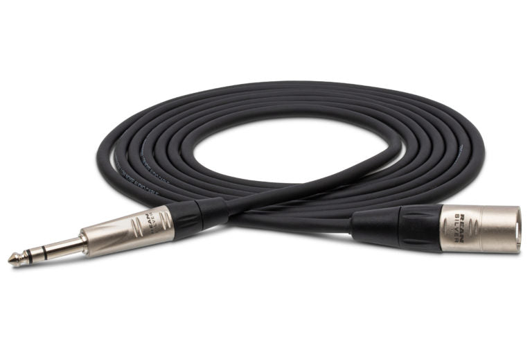 Hosa Pro HSX-030 Balanced Interconnect REAN 1/4" TRS Male to XLR3 Male 30 foot
