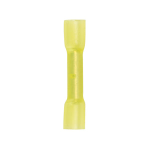 Install Bay HSYBCM heat shrink yellow butt connector 24/26GA for secure electrical connections.