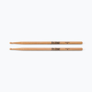 On-Stage HW5A Hickory Drum Sticks (5A, Wood Tip, 12pr)