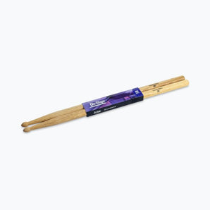 On-Stage HW5B Hickory Drum Sticks (5B, Wood Tip, 12pr)