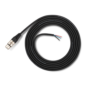 Hosa Pro HXFB-010-BULK Balanced Series Interconnect XLR3F to Blunt, 10'