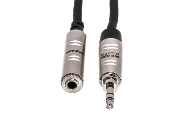 Hosa Pro HXMM-025 Headphone Extension Cable 3.5mm REAN TRS Female to 3.5mm TRS Male - 25 foot