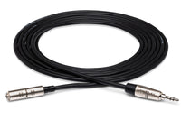 Thumbnail for Hosa Pro HXMM-025 Headphone Extension Cable 3.5mm REAN TRS Female to 3.5mm TRS Male - 25 foot