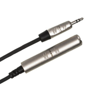 Hosa Pro HXSM-010 Headphone Adaptor Cable - REAN 1/4-inch TRS Female to 3.5 mm TRS Male - 10 foot