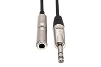 Thumbnail for Hosa Pro HXSS-005 Headphone Extension Cable REAN 1/4