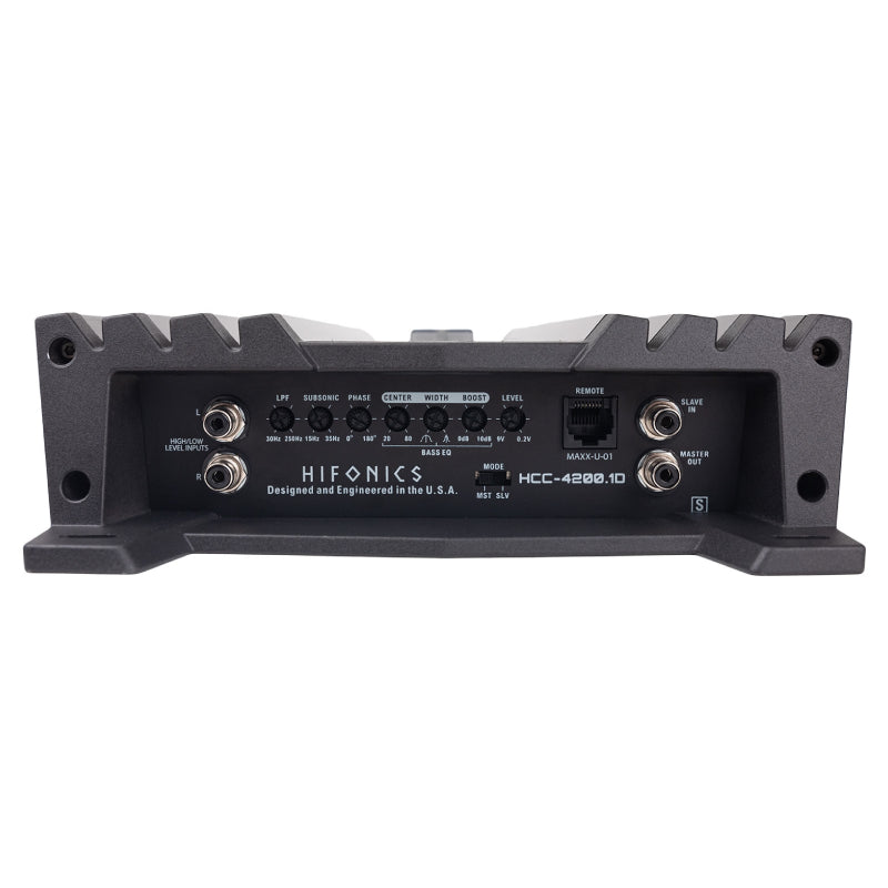 Hifonics HCC-4200.1D 4200W Peak Class D COLOSSUS Series Monoblock Car Amplifier with Bass Remote