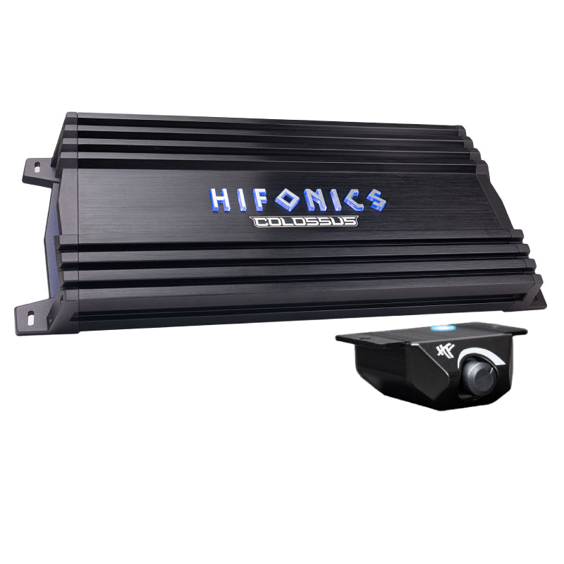 Hifonics HCC-4200.1D 4200W Peak Class D COLOSSUS Series Monoblock Car Amplifier with Bass Remote