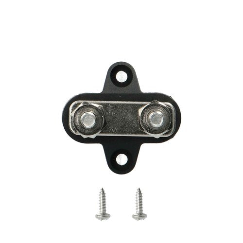 Install Bay IB-DBCM6 Black M6 Dual Terminal Studs with Link - .25 Inch