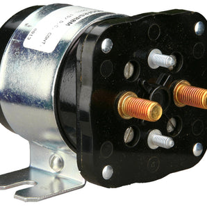 Install Bay IB200 200 AMP Relay with four connection terminals and metal mount for automotive applications