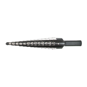 Install Bay IB59001 UNIBIT 13 Increments Fractional 1/8 Inch -1/2 Inch