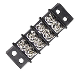 Install Bay IBBS4P Barrier Strip 12-22 GA NO.8 Spade - 4 Position - 10 Pack
