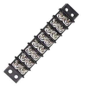 Install Bay IBBS8P Barrier Strip 12-22 GA NO.8 Spade - 8 Position - 10 Pack