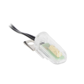 Install Bay IBBTS-1 ball bearing tilt switch, clear design, 12V 20Ma, with attached wiring for easy installation.