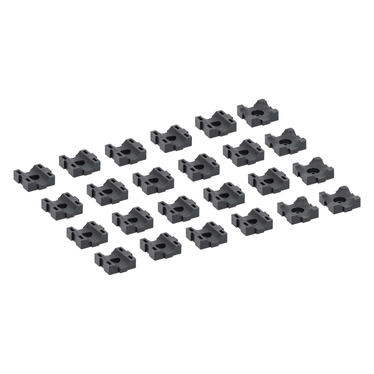 Install Bay IBCTKIT100 100-Piece 4GA to 1/0GA Modular Cable Management Clamp Set