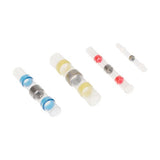  assorted butt connectors from the Install Bay IBK-SHSKITS 60 Piece Butt Connector Kit, including soldering options