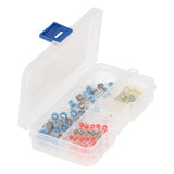  assorted butt connectors from the Install Bay IBK-SHSKITS 60 Piece Butt Connector Kit, including soldering options