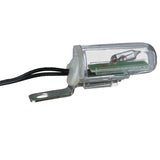 Install Bay IBMS-5 Clear View mercury switch with transparent casing and wires, ideal for automotive applications.