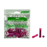 Install Bay IBR06 22 - 18 butt connector nylon retail pack with pink connectors and a screw.