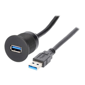 Install Bay IBR116 USB 3.0 Charge And Data Flush Mount - Retail Pack