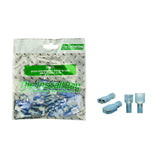 Install Bay IBR11 quick disconnect connectors in retail packaging for 16/14 gauge wire.