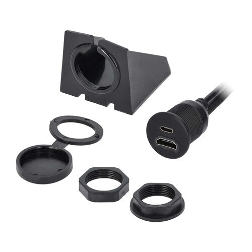 Install Bay IBR137 Input Type C/HDMI To Output Type C/HDMI "D" Ext Cable 3'