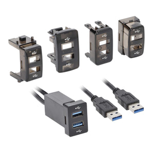 Install Bay IBR138 USB Kit USB-A Male USB-A Female