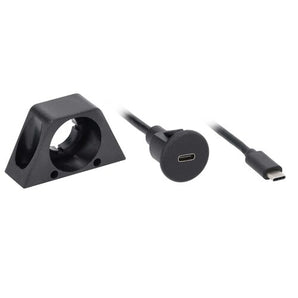 Install Bay IBR145 Flush Mount USB Type-C Charging Socket for fast charging of devices.