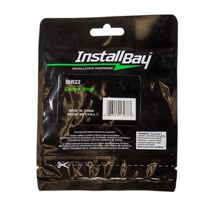 Install Bay IBR22 Copper Rings retail pack featuring assorted rings large gauge copper for installation hardware.