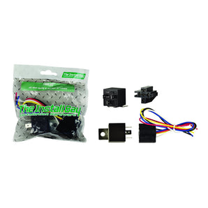 Install Bay IBR30 40 amp relay and socket with 12 inch leads in retail pack for automotive use.