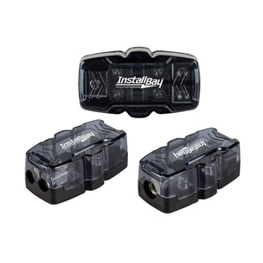 Install Bay IBR53 2 Position MANL Fuse Distribution Block - Nickel - Retail PK