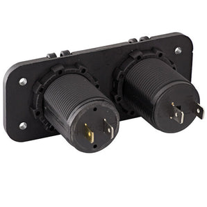Install Bay IBR79 12V Marine and Dual USB Mount - Retail Pack