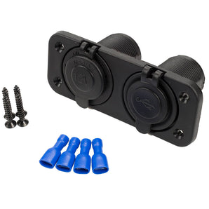 Install Bay IBR79 12V Marine and Dual USB Mount - Retail Pack