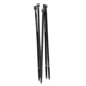 Install Bay IBR82 Black Cable Ties 4in 18lb - 36 Piece Retail Pack