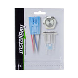 Install Bay IBRSSY19 19MM stainless round switch with latch and harness kit in packaging.