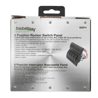 Thumbnail for Install Bay IBSP4 Panel Switches - 4 Switch Panel - Each