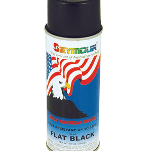Install Bay IBSPFBK Flat Black Spray Paint - Each