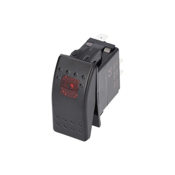 Install Bay IBSSL panel switch - 3-Pin On/Off with LED indicator, compact design for easy installation.