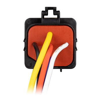 Install Bay IBW-24VRLH water resistant relay with prewired socket and 5 pins, ideal for automotive applications.