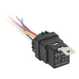 Install Bay IBW-E123H 12V Relay with 5 pin harness, featuring waterproof design and multiple wiring connections.