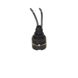 Install Bay IBWPS toggle switch waterproof single pole single throw UL with wires connected, 500x500 pixels.