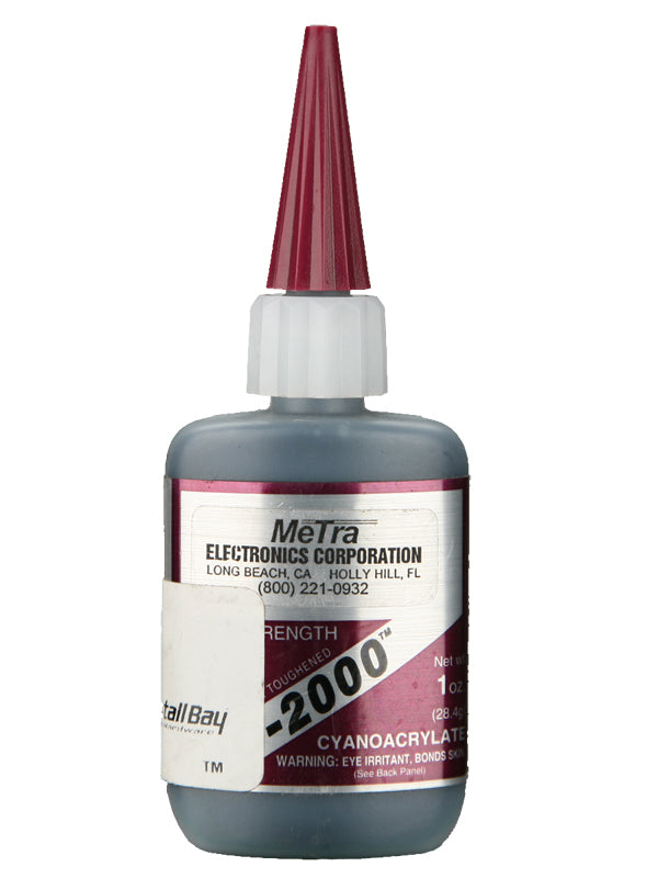 Install Bay IC-2000 Instant Rubber Tough Black Glue 1 Ounce