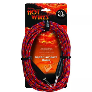 On-Stage IC-20BR Instrument Cable (QTR-QTR, 20')