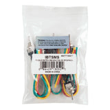 Install Bay IBTSMS toggle switch with red lever and wires for connection, used in automotive applications