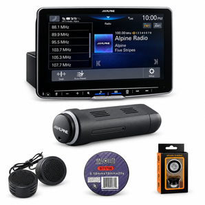 Alpine iLX-F511 + KTX-NS01 11-Inch Multimedia Receiver & GPS Navigation Module Bundle