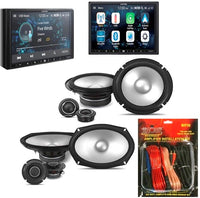 Thumbnail for Alpine ILX-W670 Receiver S2-S65C 6.5 S2-S69C 6x9 Component Speaker KIT10 AMP Kit