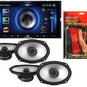 alpine-ilx-w670-digital-car-audio-and-s2-s69-speakers-kit