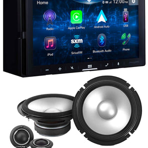 alpine-ilx-w670-multimedia-receiver-and-component-speakers