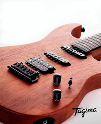 Thumbnail for Tagima Stella NTS-LF Electric Guitar - Natural