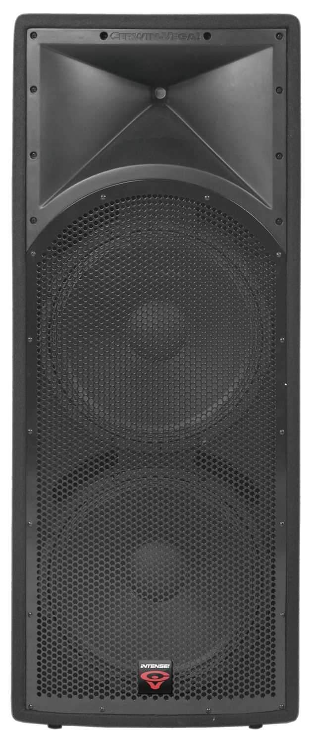 2 Cerwin Vega INT-252 V2 15" 3-Way Passive PA Speaker1400-Watts Loudspeaker