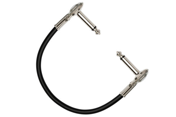 Hosa IRG-103 Low-profile Right Angle to Right Angle Guitar Patch Cable - 3 foot